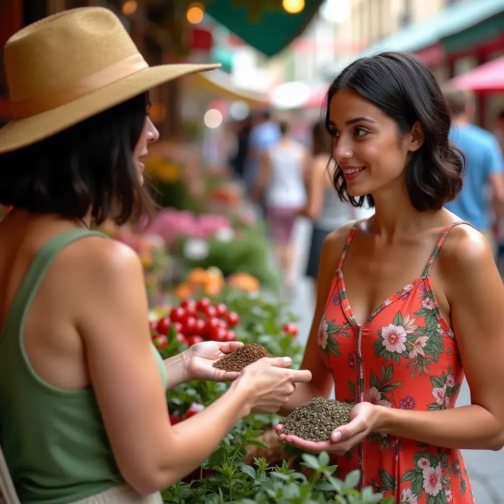 Ingrédients naturels du thé belge pour contrôler la pression artérielle, présentés dans un bol en céramique.